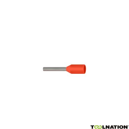 Wiha C000B005008 Aderendhülsen mit Kunststoffkragen, Satz zu 100 Stück, Farbcode 2 (DE) 0,5 mm² - 1