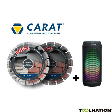 Carat CEM2303ABLT Diamantzaagbladenset Universeel CE Master 230 x 22,23 Bluetooth Lautsprecher - 1