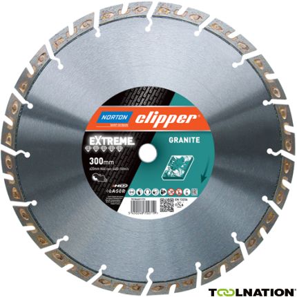 Clipper 70184601172 Extreme Granite Diamant zaagblad 230 x 22,23 mm - 1