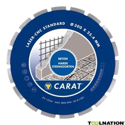 Carat CWB5405000 Diamantzaagblad Beton 540x30,00 mm tbv W-5421 - 1