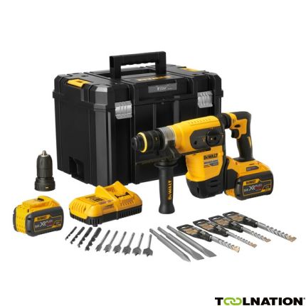 DeWalt DCH417X2-QW Accucombihamer SDS-Plus FlexVolt 54V 9.0 Ah Li-Ion - 1