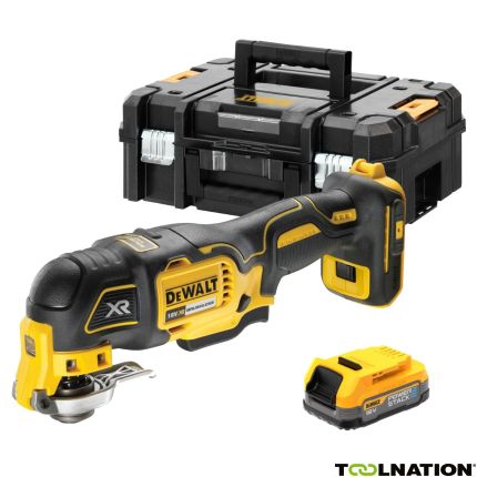 Dewalt DCS356E1T-XJ Akku-Multitool XR 18Volt PowerStack Li-ion - 1