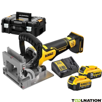 DeWalt DCW682P2-QW Lappenfräse XR 18V 5.0Ah Li-Ion - 1