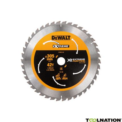 DeWalt DT99574-QZ cirkelzaagblad XR 305mm x 30mm 42T CSB - 1