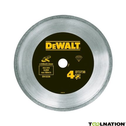 DeWalt DT3735-XJ Diamantzaagblad 115 x 22.2mm Droog Gesinteerd voor tegels - 1