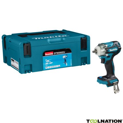 Makita DTW302ZJ Akku Schlagschrauber 3/8" 18 V ohne Akkus und Ladegerät  - 1