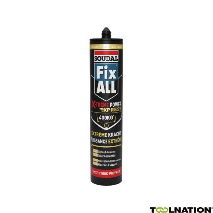 Soudal 154347 Montagesatz Fix -All X-Treme Power X-Press Weiß 280ml - 1