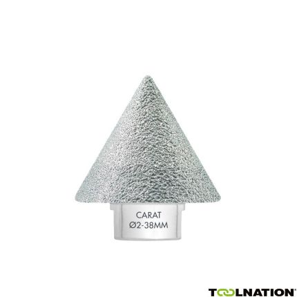 Carat EHM0380406 Conische Diamantfrees droog Ø 2-38 MM M14 - 1