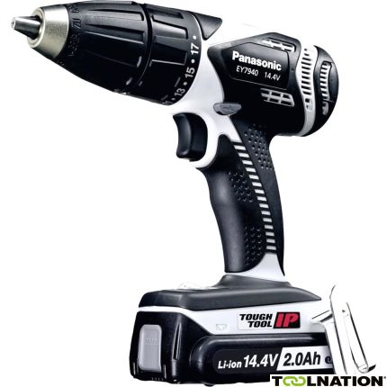 Panasonic EY7940LF2S Accu klop schroefboor Tough Tool IP 14,4 volt 2.0Ah li-ion - 2