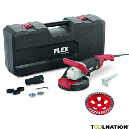 Flex-tools 418765 LD 18-7 150 R KIT, Turbo-JET Betonschuurmachine 150 mm 1800W - 2