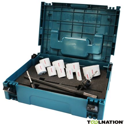 Makita P-11111TN 13-delige gatzagenset in Makita M-Box Systainer ( 19,22,29,35,38,44,51,57,64,76 mm) - 2