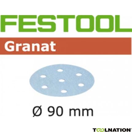 Festool RO90FIJN Schleifteller Aktionspackung Granat Feinschliff für Festool Rotex RO90 OP=OP - 2