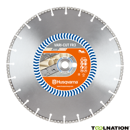 Husqvarna 5748538-01 FR3 Vari-Cut Diamantzaagblad 230 mm - 1