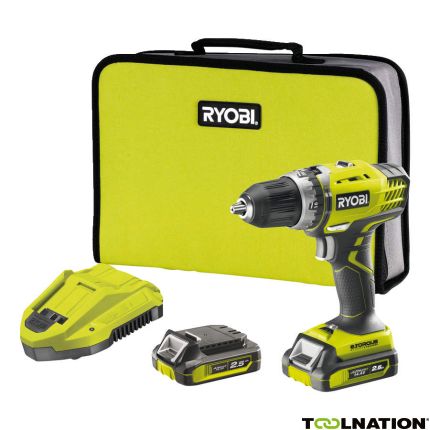 Ryobi 5133002212 R14DDE-LL25S Accuboormachine 14.4 Volt 2.5 Ah Li-ion - 1