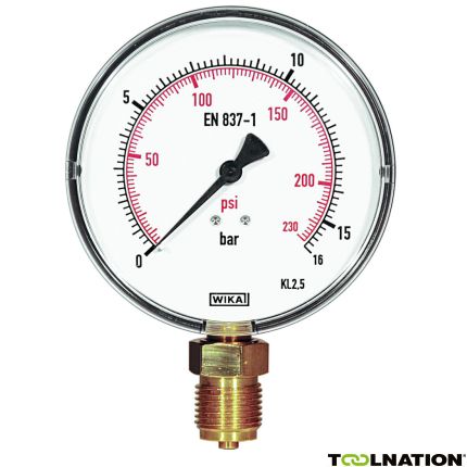 Rems 115045 Manometer mit Feinskala für Push-off-Pumpe - 1