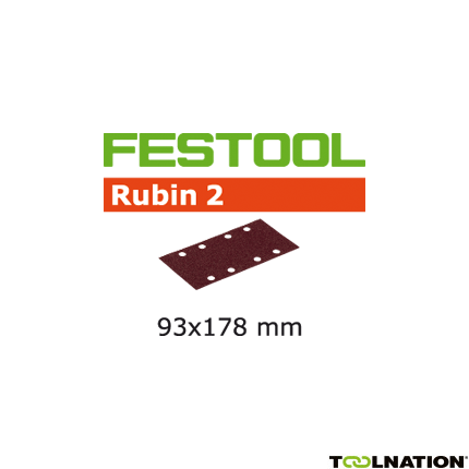 Festool 499066 Schuurstroken Rubin 2 STF 93x178/8 P150 RU/50 - 1