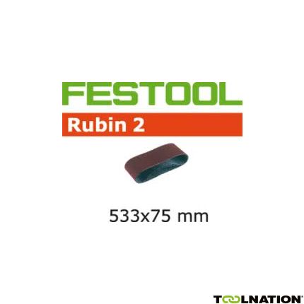 Festool 499157 Schuurband Rubin 2 BS75/533x75-P80 RU/10 - 1