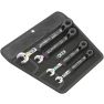 Wera 05020092001 Joker Switch Steek en ringratelsleutel-set, Inch, 4-delig - 2