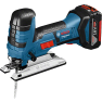 Bosch Blauw GST18V-Li S Decoupeerzaag 18 Volt 4,0 AH Li-ion in L-Boxx 06015A5107 - 2