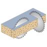 CMT Sägeblatt Hohlzahn negativ 303 x 30 x 60T - 2