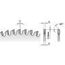 CMT-Sägeblatt negativ für Non-Ferrous/Trespa/Alu 235 x 30 x 48T - 3