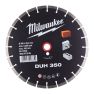 Milwaukee 4932471986 DUH 350 Diamanttrennscheibe Uni 350 x 25,4 mm - 1