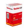 Fischer 50353 Nagelplug N 6 x 80/50 S met verzonken kop 50 stuks - 2