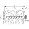 Fischer Betonschroef ULTRACUT FBS II 8 x 70 20/5 US zeskant met U-ring inwendige TX-opname 536852 50 stuks - 4