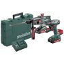 Metabo 685083000 Comboset 2.3.2 18V 2,0Ah Li-Ion - BS18 Accuboor + KHA18LTX Boorhamer - 1