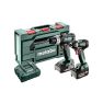 Metabo 685194000 Combo Set 2.8.2 18V 4.0/2,0Ah Li-Ion - BS18L accuklopboor + SSD18 LT 200 BL Slagschroevendraaier - 1