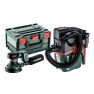 'Metabo SET - SXA 18 LTX 125 BL accuschuurmachine + AS 18 L PC Compact accuzuiger 18V excl. accu"s en lader 691199000''' - 1