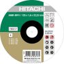 Hitachi 782317-25 A46R-BF41 Trennscheibe für rostfreien Stahl/Metall 125 x 1,6 x 22,23 mm pro 25 Stück - 1