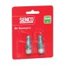 Senco 4000100 Stecker uni / Außengewinde NPT 1/4" Blister à 2 Stk. - 1