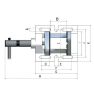 Optimum 3052613 BMS130 Bohrschelle Universal - 2