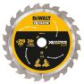 DeWalt DT99571-QZ XR Cirkelzaagblad 250mm x 30mm 24T CSB - 1