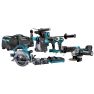 Makita DK0162G601 Combiset - 6 machines 40V max 4.0Ah Li-Ion in tas - 1