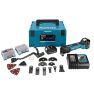 Makita DTM51RTJX3 Multitool 18 Volt 5,0 AH Li-ion + Toebehorenset - 2