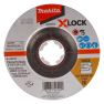 Makita E-00371 Schleifscheibe X-LOCK 115x6,0x22,23mm Edelstahl - 1