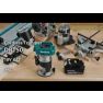 Makita DRT50ZJX9 Freesmachine 18 Volt Li-ion zonder accu's en lader  + Geleiderailadapter - 1