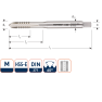 Rotec 333.0800 HSS-E UNI Maschinengewindebohrer DL DIN 371B M 8x1,25/gebrochenes Gewinde - 1