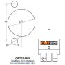 CMT-Bohrkopf Mepla, passend für CMT333 - 2