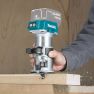 Makita DRT50ZJX9 Freesmachine 18 Volt Li-ion zonder accu's en lader  + Geleiderailadapter - 12