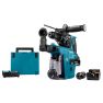 Makita DHR243RTJW Combihamer 18 Volt 5,0 AH Li-ion + DX07 ingebouwde afzuiging met Hepa filter - 3