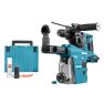 Makita DHR283ZWJU Combihamer 2 x 18V met stofafzuiging en AWS zender - 2