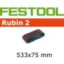 Festool 499157 Schuurband Rubin 2 BS75/533x75-P80 RU/10 - 1